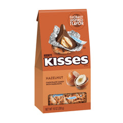 HERSHEY'S KISSES Hazelnut Flavored Kisses, 10oz Pouch