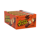 REESE'S STICKS Milk Chocolate Peanut Butter Candy Bars, 1.5 oz (20 Count)