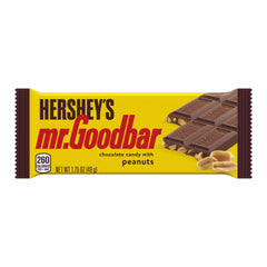 HERSHEY'S MR. GOODBAR Chocolate with Peanuts Candy Bars, 1.75 oz (36 Count)