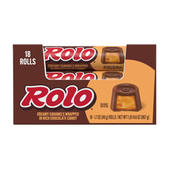 ROLO® Rich Chocolate Caramels Candy Rolls, 1.7 oz (18 Count)