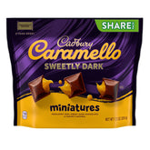 CADBURY CARAMELLO SWEETLY DARK Miniatures Chocolate Caramels Share Pack, 7.2 oz