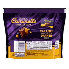 CADBURY CARAMELLO SWEETLY DARK Miniatures Chocolate Caramels Share Pack, 7.2 oz