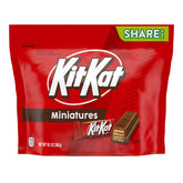 KIT KAT Milk Chocolate Miniatures Candy Bars 10.1oz Candy Bag