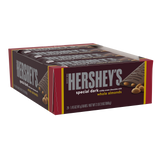 HERSHEY'S Special Dark Chocolate with Whole Almonds Candy Bars, 1.45 oz (24 Count)