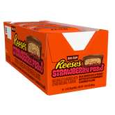 REESE'S Big Cup PB&J Strawberry Milk Chocolate Peanut Butter Cups Candy Packs, 1.4 oz (16 Count)