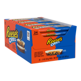 REESE'S OREO® Milk Chocolate and White Creme Peanut Butter Cups Candy Packs, 1.4 oz (24 Count)