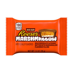 REESE'S Big Cup Marshmallow Milk Chocolate Peanut Butter Cups, 1.4 oz (16 Count)