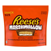 REESE'S Marshmallow Milk Chocolate Snack Size Peanut Butter Cups, 9.35 oz