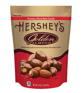 GOLDEN ALMOND Milk Chocolate Covered Almonds 16oz Pouch