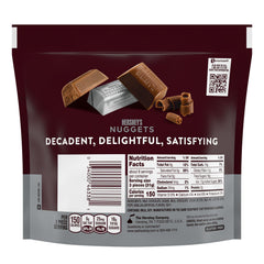HERSHEY'S NUGGETS Milk Chocolate Candy Share Pack, 9.2 oz