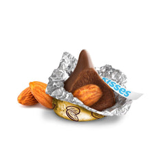 HERSHEY'S KISSES Milk Chocolate with Almonds Candy Share Pack, 8.7 oz