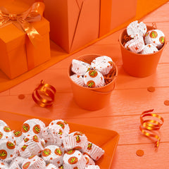 REESE'S Miniatures White Creme Peanut Butter Cups Candy Share Pack, 9.6 oz