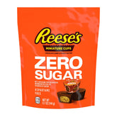 REESE'S Zero Sugar Miniatures Chocolate Peanut Butter Cups Candy Bag, 5.1 oz