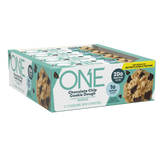 ONE Chocolate Chip Cookie Dough Flavored Protein Bars, 2.12 oz (12 Count)