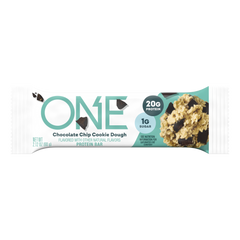 ONE Chocolate Chip Cookie Dough Flavored Protein Bars, 2.12 oz (12 Count)