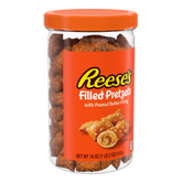 REESE'S Peanut Butter Filled Pretzels Jar, 18 oz