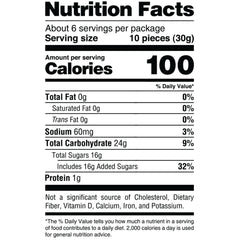 Sour Strips Melonade Bites Candy Bag, 6.35oz
