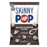 SKINNYPOP Sea Salt & Pepper Flavored Popcorn, 4.4 oz bag