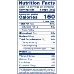 SKINNYPOP Sea Salt & Pepper Flavored Popcorn, 4.4 oz bag
