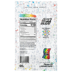 Sour Strips Rainbow Candy Peg Bag, 3.4oz