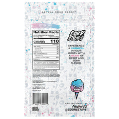 Sour Strips Cotton Candy Peg Bag, 3.4oz