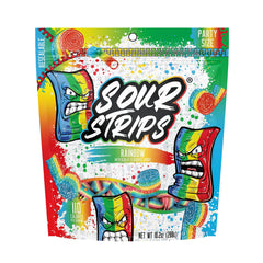Sour Strips Rainbow Candy Party Bag, 10.2oz