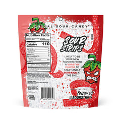 Sour Strips Strawberry Candy Party Bag, 10.2oz