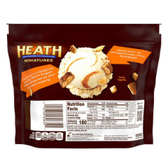 HEATH Miniatures Chocolatey English Toffee Candy Share Pack, 9.1 oz
