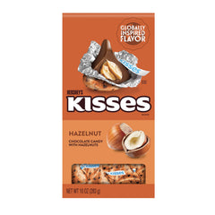 HERSHEY'S KISSES Hazelnut Flavored Kisses, 10oz Pouch