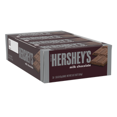 HERSHEY'S Milk Chocolate Candy Bars, 1.55 oz (36 Count)