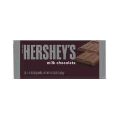 HERSHEY'S Milk Chocolate Candy Bars, 1.55 oz (36 Count)