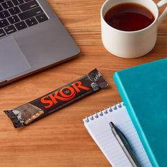 SKOR Crisp Butter Toffee and Chocolate Candy Bars, 1.4 oz (18 Count)