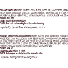 HERSHEY'S Zero Sugar Assorted Chocolate Candy Bag, 15.5 oz