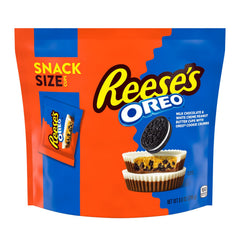 REESE'S OREO® Milk Chocolate and White Creme Snack Size Peanut Butter Cups, 8.8 oz