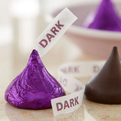 HERSHEY'S KISSES SPECIAL DARK Mildly Sweet Chocolate Candy Share Pack, 8.7 oz