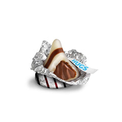 HERSHEY'S HUGS Milk Chocolate and White Creme Candy Share Pack, 9.4 oz