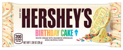 HERSHEY'S Birthday Cake Ice Cream Flavored Standard Size Candy Bar, 1.38oz (24 Count)