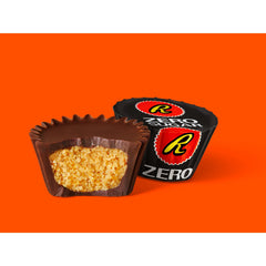 REESE'S Zero Sugar Miniatures Dark Chocolate Peanut Butter Cups Candy Bag, 5.1 oz