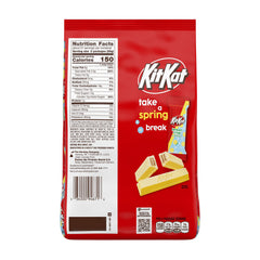 KIT KAT® Lemon Flavored Creme Wafer Snack Size, Party Size Candy Bag, 30.38 oz