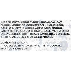 Sour Strips Strawberry Candy Peg Bag, 3.4oz