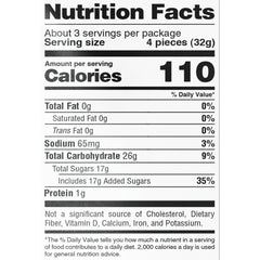 Sour Strips Cotton Candy Peg Bag, 3.4oz