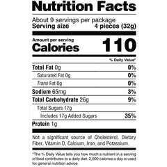 Sour Strips Strawberry Candy Party Bag, 10.2oz