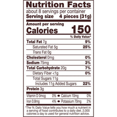 REESE'S Milk Chocolate and Peanut Butter Dipped Animal Crackers Bag, 8.5 oz