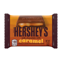 HERSHEY'S Milk Chocolate with Caramel Candy Bars, 1.4 oz (36 Count)