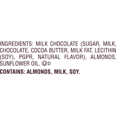 HERSHEY'S Milk Chocolate Almond Giant 7.37oz Candy Bar